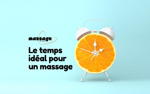 What is the ideal time for a massage?